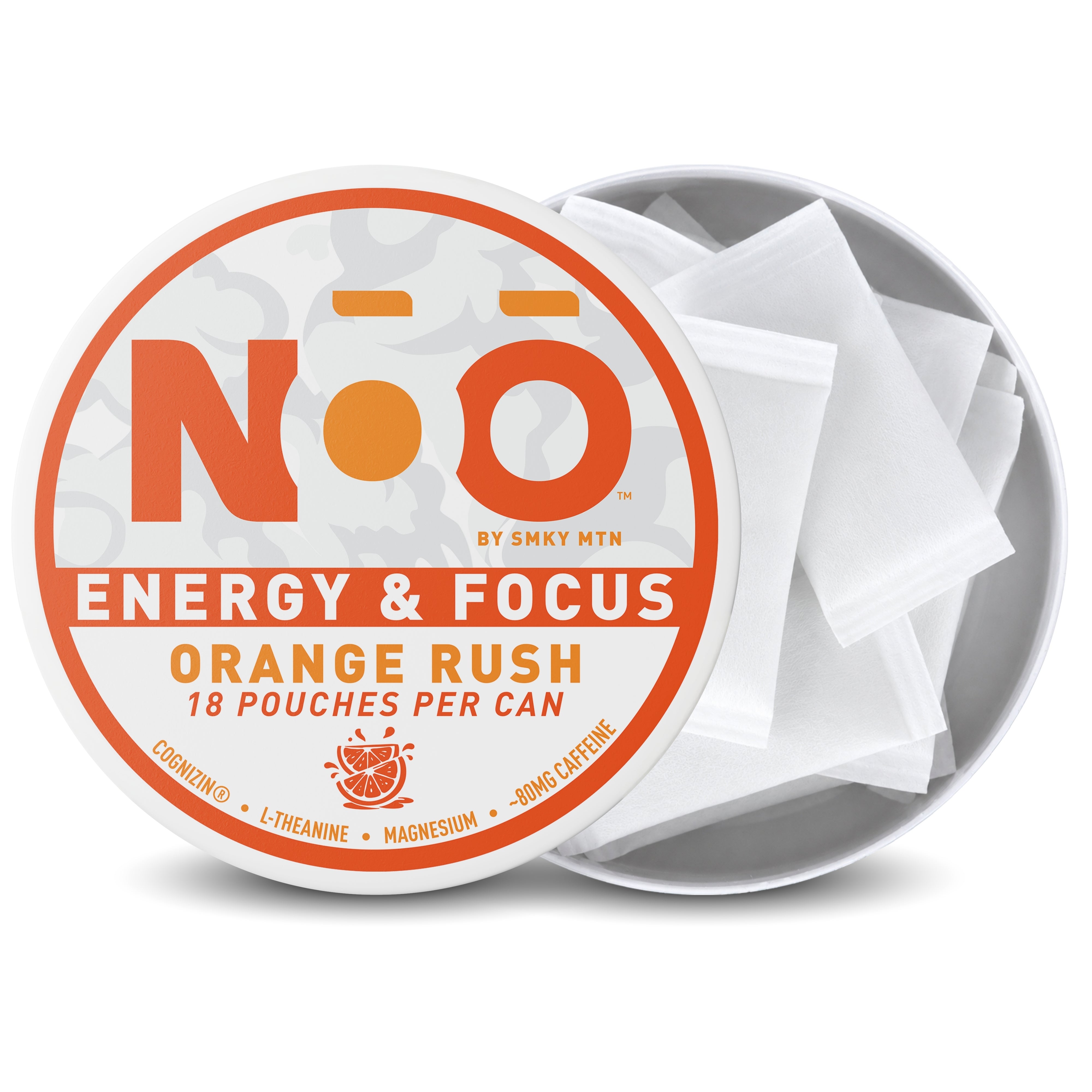Orange Rush Energy & Focus Pouches