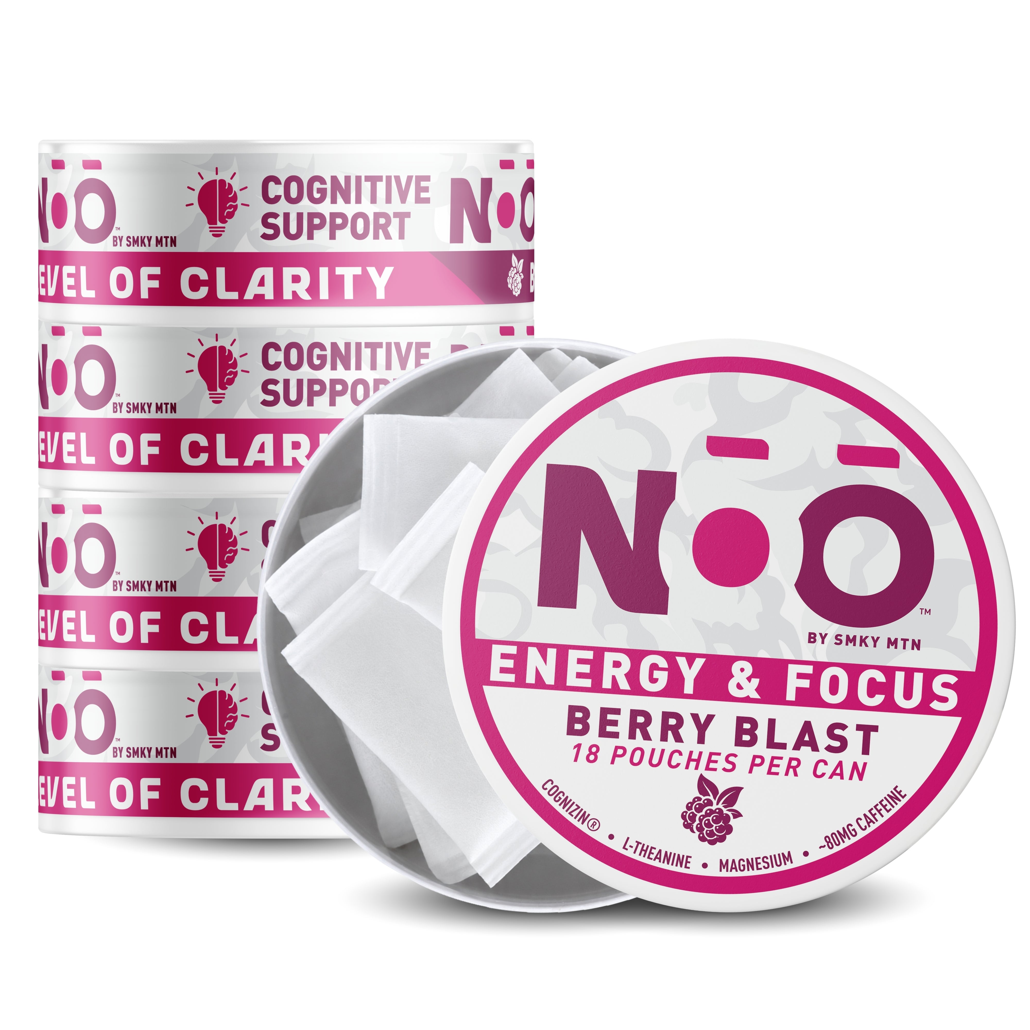 Berry Blast Energy & Focus Pouches