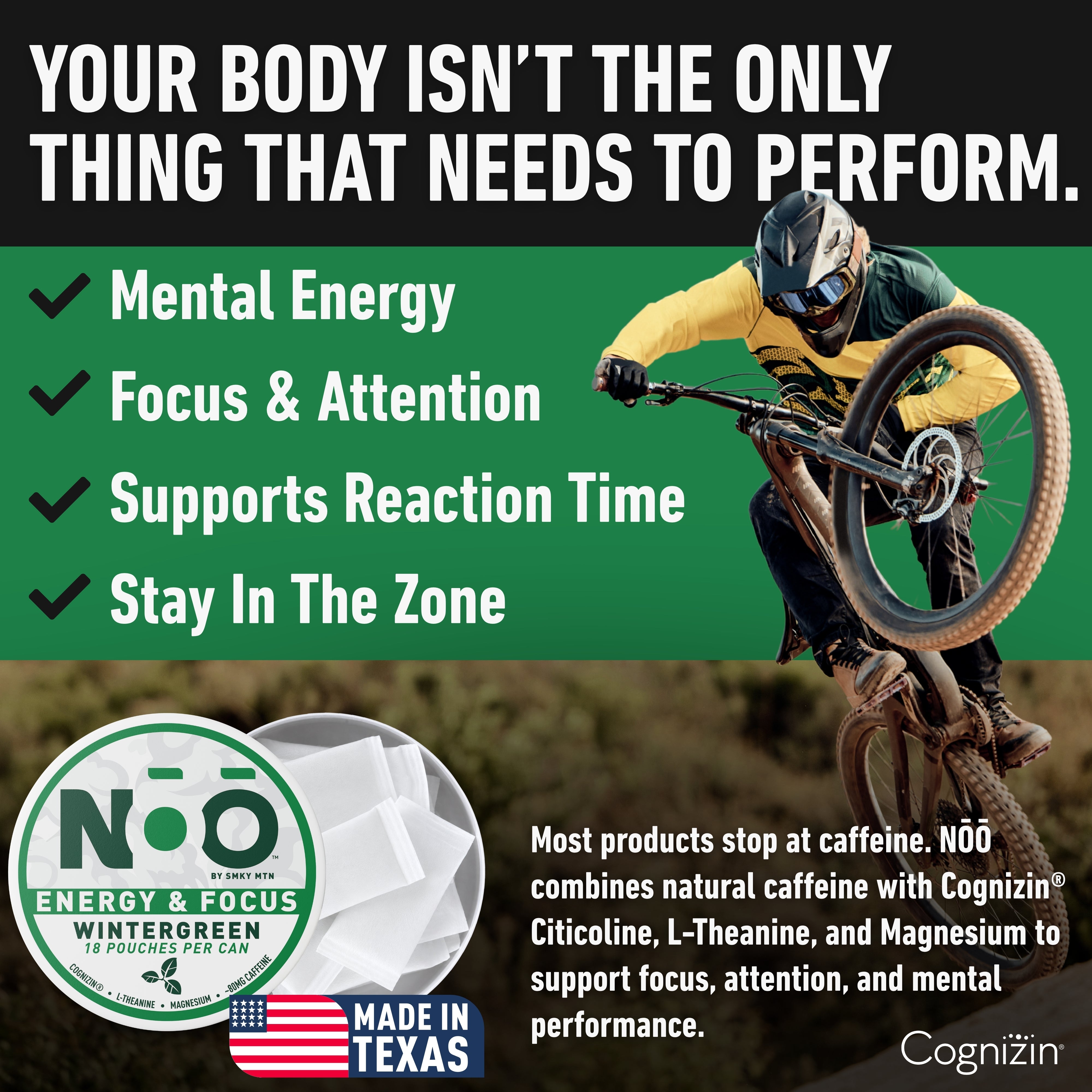 Wintergreen Energy & Focus Pouches