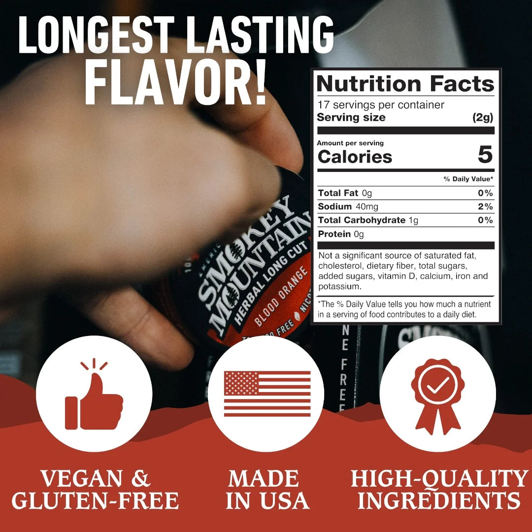 how many calories in chewing tobacco Smokey Mountain Caffeinated Pouches & Herbal Long Cut – Smokey Mountain Herbal Snuff & Pouches how many calories in chewing tobacco Smokey Mountain Caffeinated Pouches & Herbal Long Cut – Smokey Mountain Herbal Snuff & Pouches