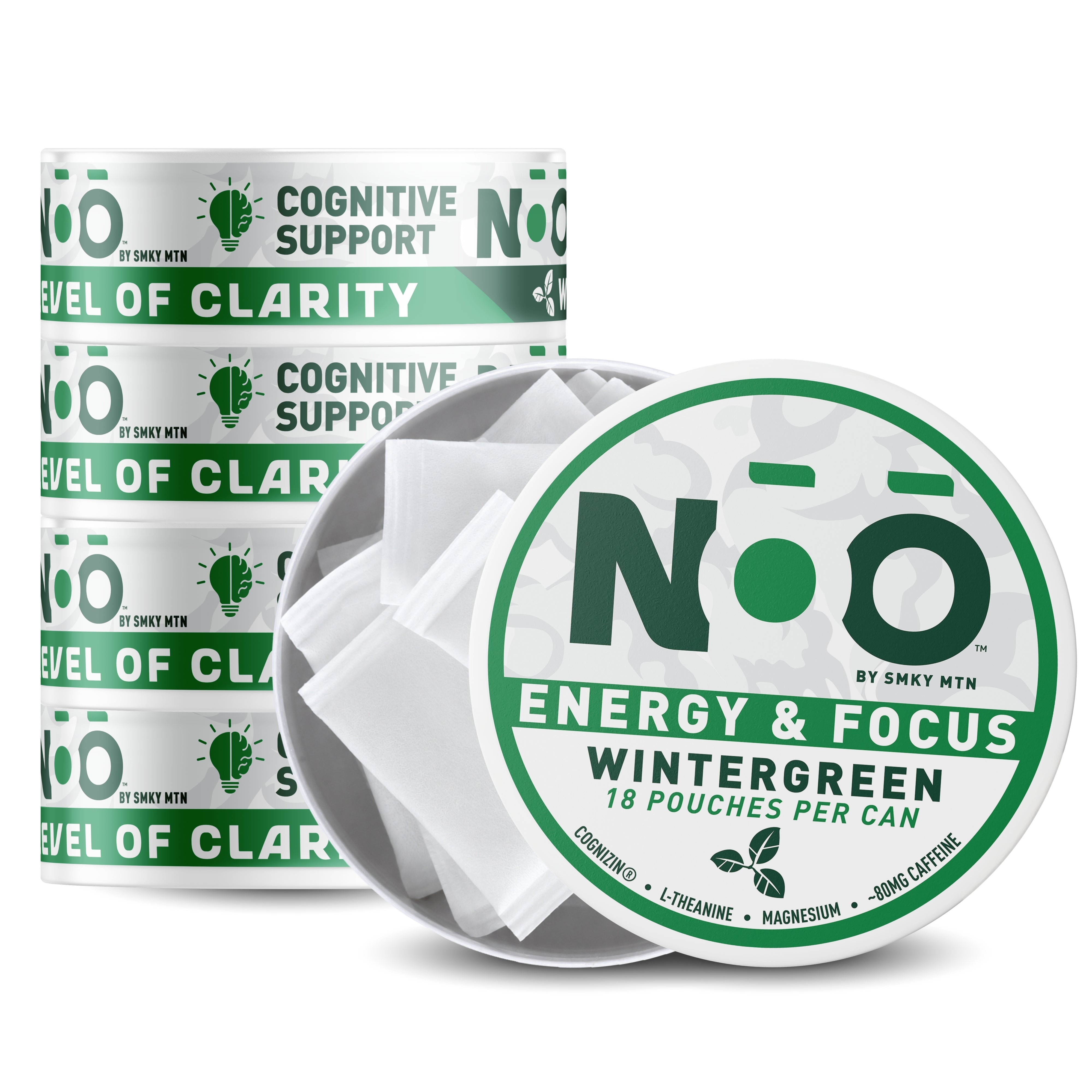 Wintergreen Energy & Focus Pouches