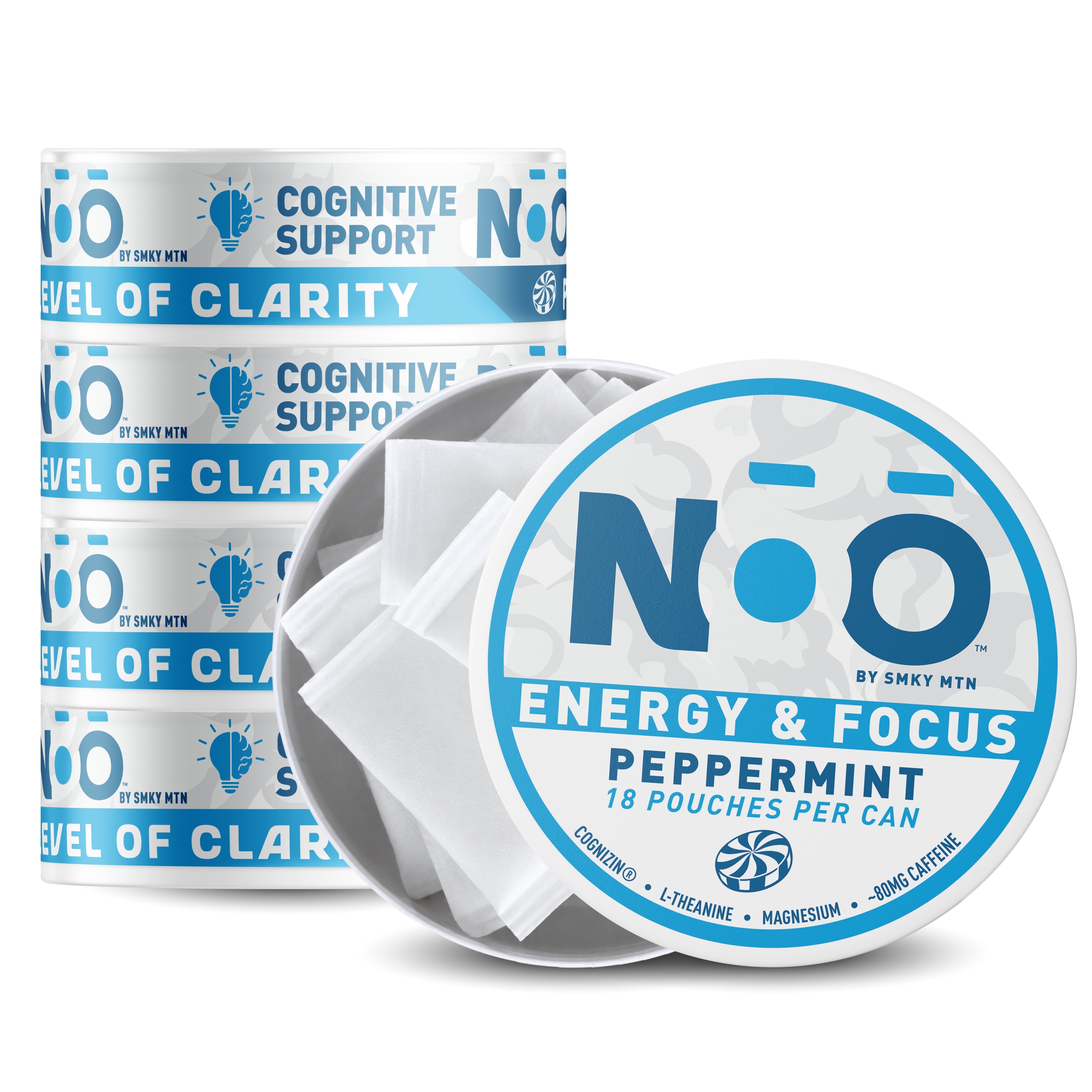 Peppermint Energy & Focus Pouches