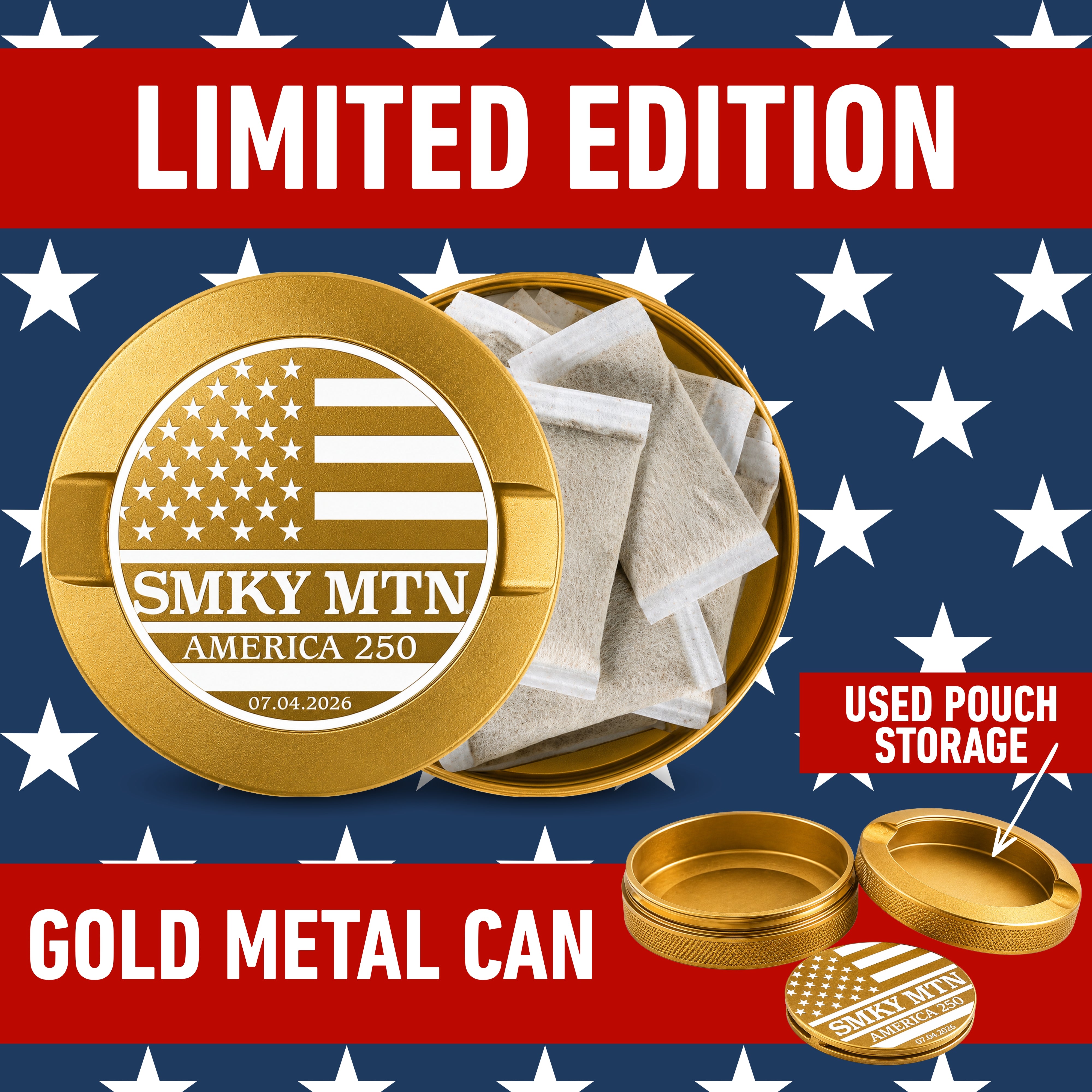 Gold Metal Can (Limited Edition)