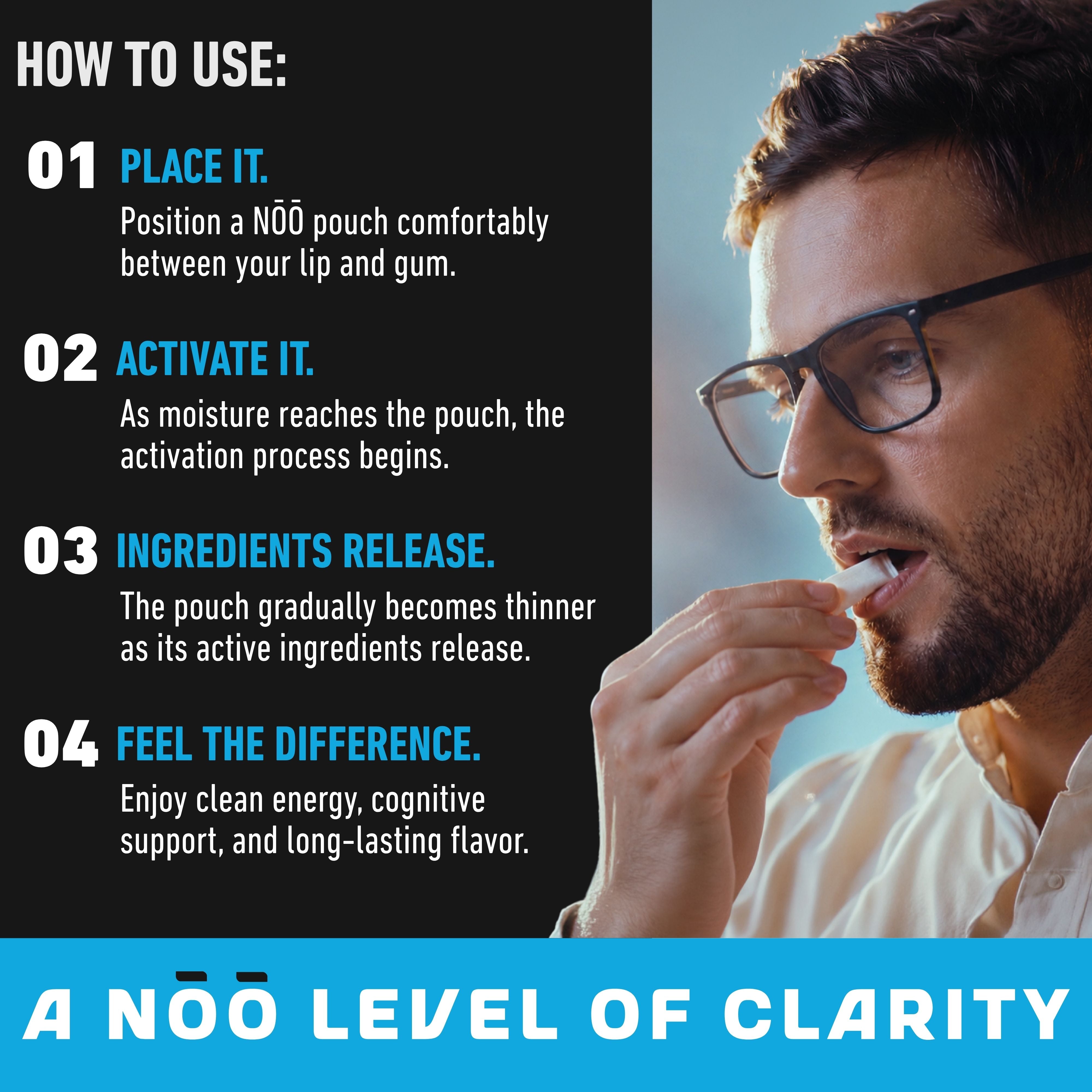 NŌŌ | Energy & Focus Pouches