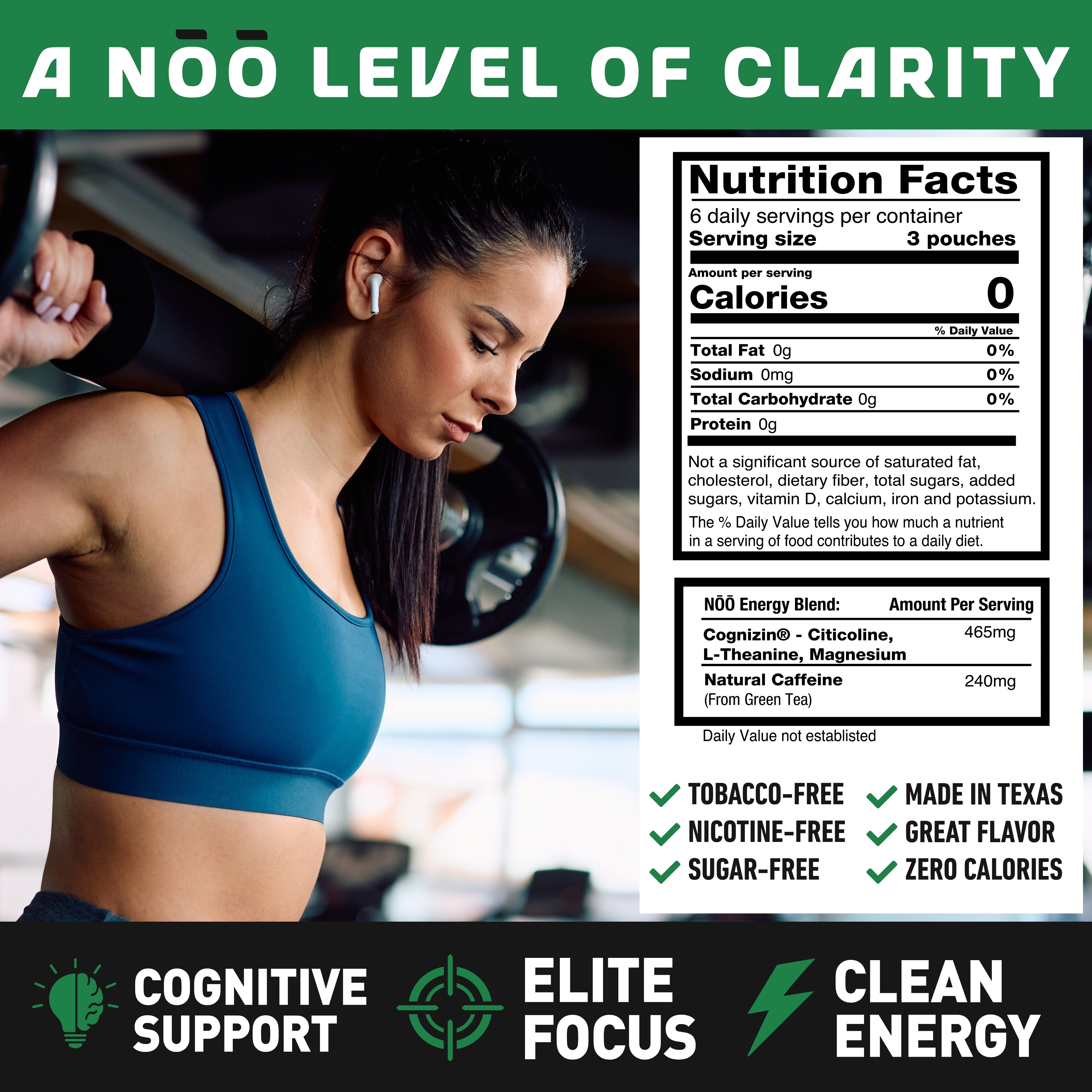 Wintergreen Energy & Focus Pouches