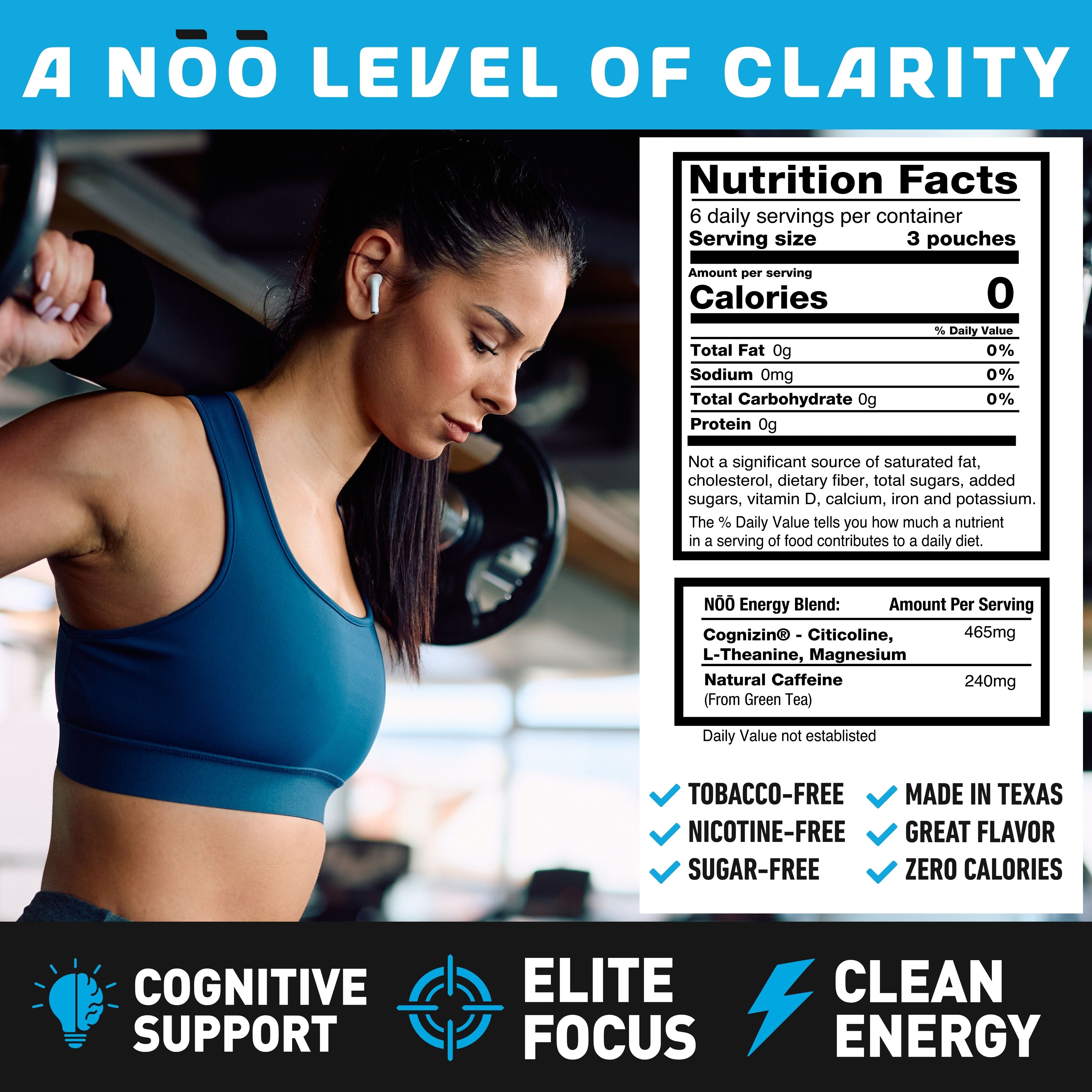 NŌŌ | Energy & Focus Pouches